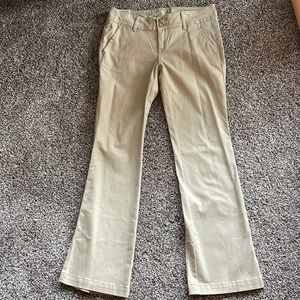 Arizona Jean Co. boot cut khaki pants (short) new with tags
